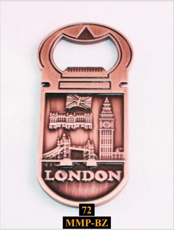 Metal Fridge Magnet - MMP-BZ