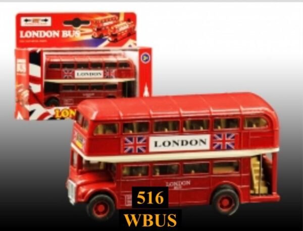 Diecast Pull Back Bus - WBUS