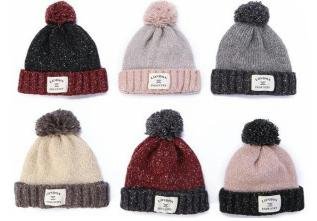 London Pompom With Fleece Hat - HF005