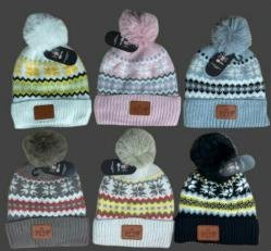 Snow Design Pompom Hat With Fleece - HFS001