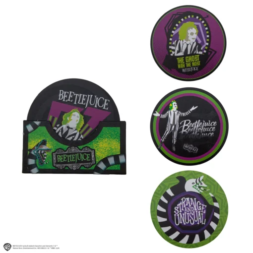 Beetlejuice Set of 4 Coasters - CR4140