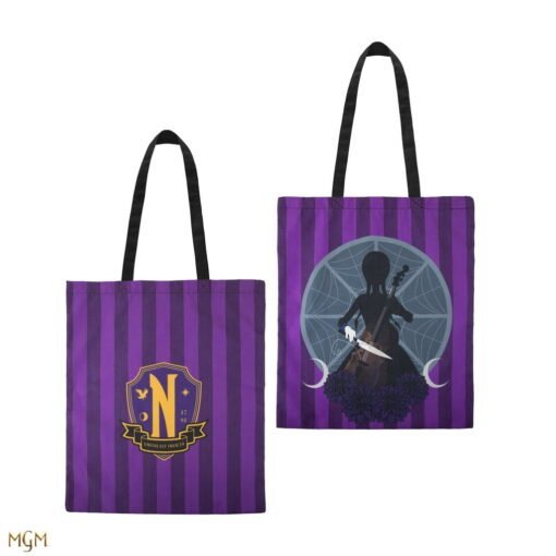 Wednesday with Cello Tote Bag - CR2477