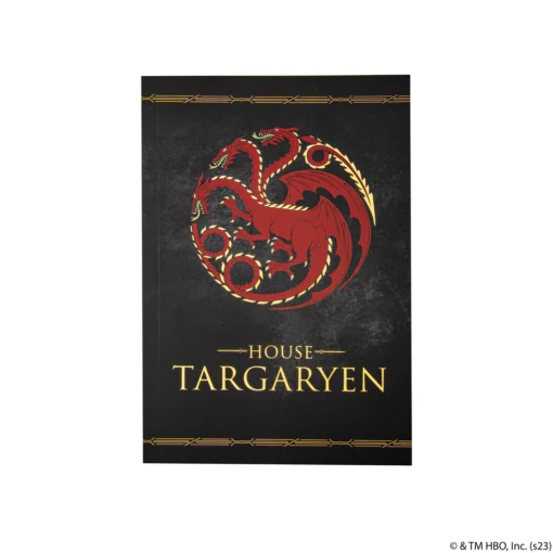 Game of Thrones Targaryen Notebook - MAP5141