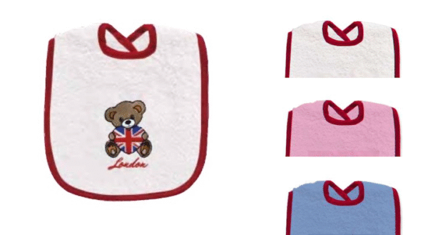Baby Sponge Bib - LN-168