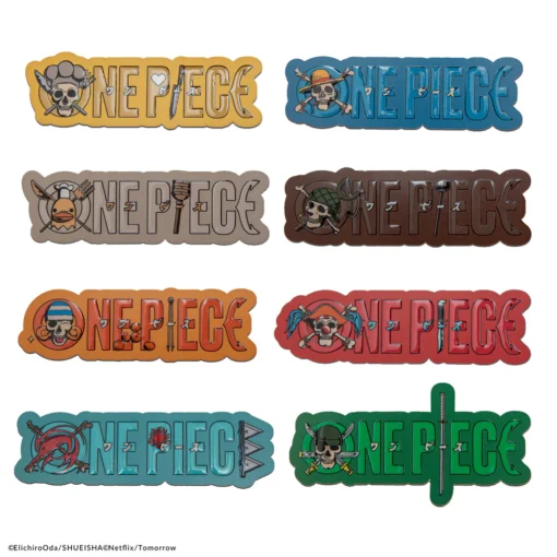 One Piece Title Sequence Set of 8 Magnets - CR3291