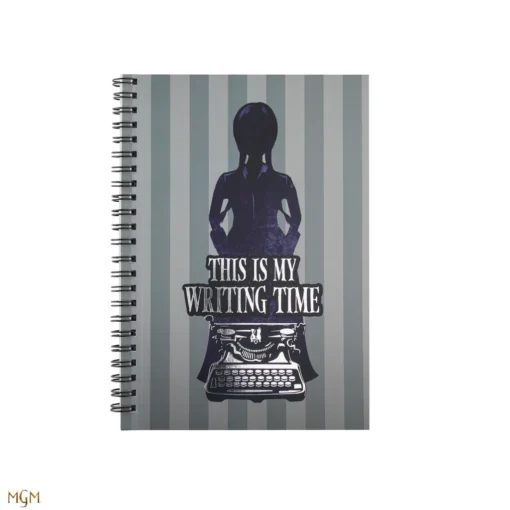 Wednesday This is My Writing Time Purple Soft Cover Notebook - CR5172