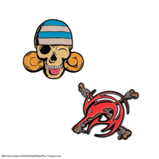 One Piece Nami & Arlong Set of 2 Pin - CR3294