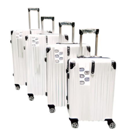 Luggage Set of 4 - White