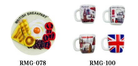 Ceramic Fridge Magnet - RMG