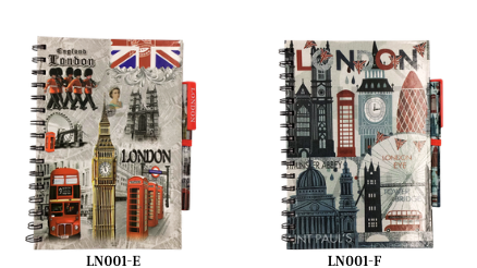 Notebook with Pen (Large) - LN001