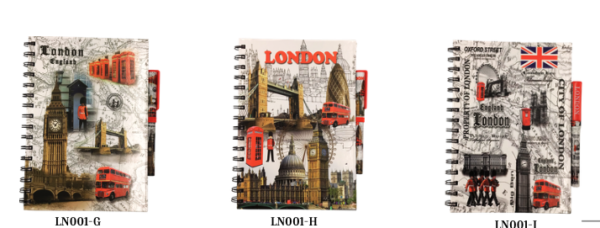 Notebook with Pen (Large) - LN001