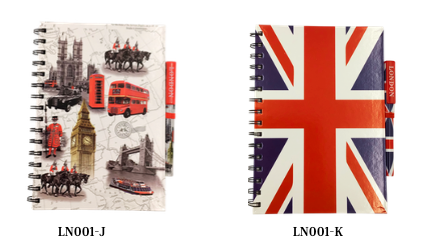 Notebook with Pen (Large) - LN001