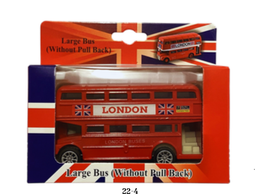Diecast Large Bus (Without Pull Back) - 22-4