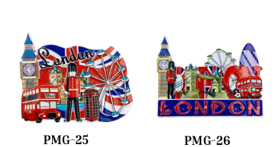 Ceramic Fridge Magnet - PMG