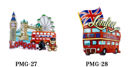 Ceramic Fridge Magnet - PMG