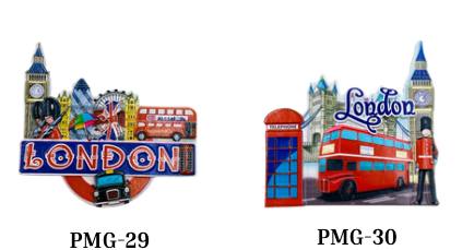 Ceramic Fridge Magnet - PMG