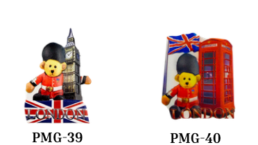 Ceramic Fridge Magnet - PMG