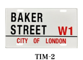 Metal Sign Plate - TIM-2