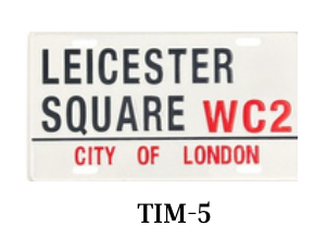 Metal Sign Plate - TIM-5