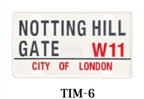 Metal Sign Plate - TIM-6