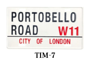 Metal Sign Plate - TIM-7