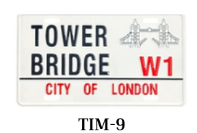 Metal Sign Plate - TIM-9