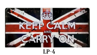 License Plate - LP-4