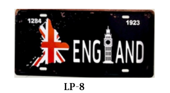 License Plate - LP-8