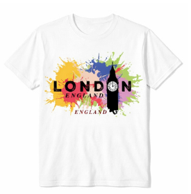 Broken Print T-Shirt - White