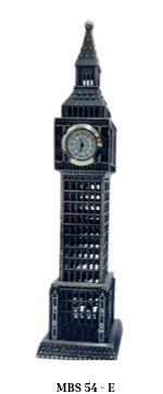 Xtra Large Metal Big Ben - MBS 54-E (Black)