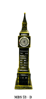 Large Metal Big Ben - MBS 53-D (Brass)