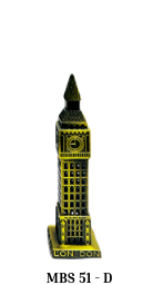 Medium Metal Big Ben - MBS 51-D (Brass)