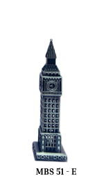 Medium Metal Big Ben - MBS 51-E (Black)