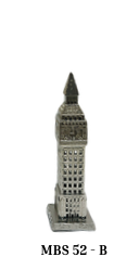 Small Metal Big Ben - MBS 52-B (Silver)