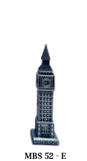 Small Metal Big Ben - MBS 52-E (Black)