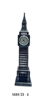 Large Metal Big Ben - MBS 53-E (Black)